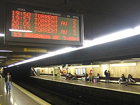 Image illustrative de l’article Túria (métro de Valence)