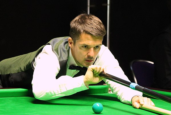 Holt at the 2016 Paul Hunter Classic