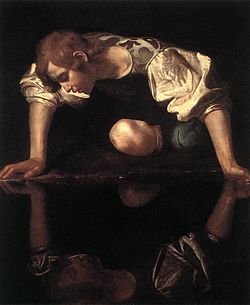 Michelangelo Merisi da Caravaggio - Narcissus - WGA04109.jpg