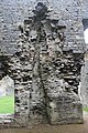 Chimney flue, Middleham Castle