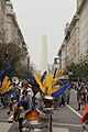 Miembro de una de las bandas participantes del festejo tradicional de Bolivia que se realiza todos los años en las calles de Buenos Aires. 08