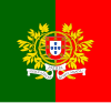 Vojenská vlajka Portugalska. Svg