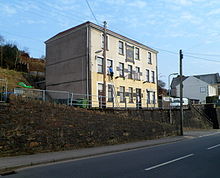 The Miner's Arms in the village of Pontrhydyfen where Richard Burton's parents met and married. Miners Arms, Pontrhydyfen - geograph.org.uk - 3798450.jpg