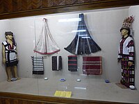 Mizo traditional attire showcased in the Mizoram State Museum. Mizoram State Museum - 12.jpg