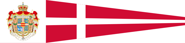 File:Monarch's Pennant of Denmark.svg