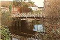 First reinforced concrete bridge by Joseph Monier, Chazelet, France (1875)