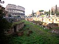 Ludus Magnus, gladiator barracks built under Domitian, Rome