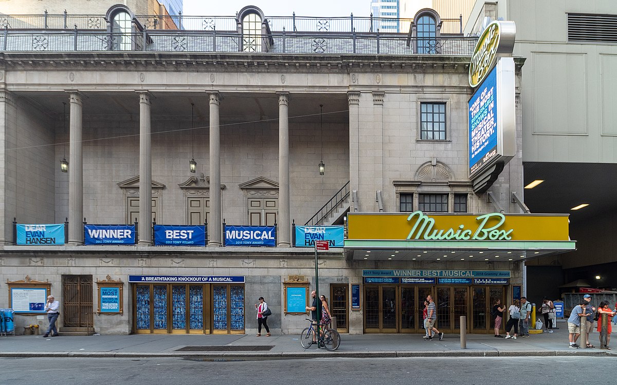 music box theatre view from seat