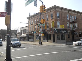 Myrtle Avenue im Osten von Glendale