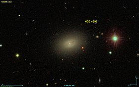 NGC 4506 makalesinin açıklayıcı resmi
