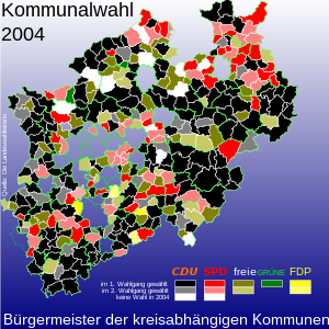 Kommunalwahlen In Nordrhein-Westfalen 2009