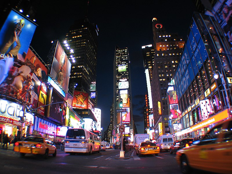 File:NYC Times Square wide angle.jpg