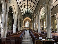 St. Eustachius in Tavistock, Devon, eine von weit über 1000 holzgedeckten gotischen Hallenkirchen in England