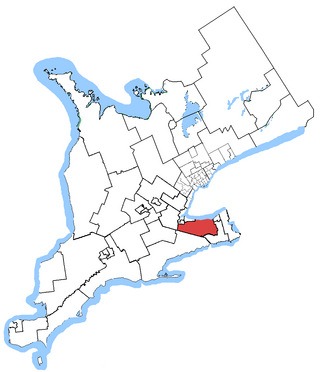 <span class="mw-page-title-main">Niagara West—Glanbrook</span> Federal electoral district in Ontario, Canada