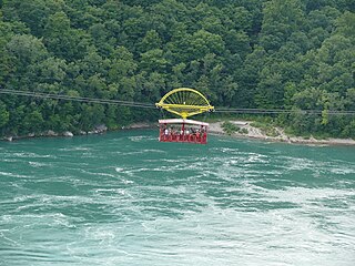 <span class="mw-page-title-main">Whirlpool Aero Car</span> Cable car in Niagara, Ontario