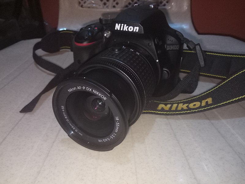 File:Nikon D3400 Digital Camera.jpg