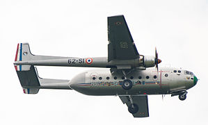 Nord Noratlas pod and boom transport (France)