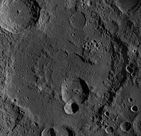 Una imagen de la sonda Lunar Reconnaissance Orbiter.