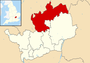 Poziția localității North Hertfordshire