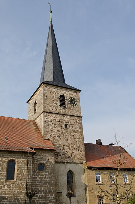 Oberscheinfeld, Katholische Pfarrkirche St. Gallus, 001