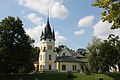 English: Olszanica Palace. Polski: Pałac we wsi Olszanica.