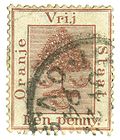 Thumbnail for Postage stamps and postal history of the Orange Free State