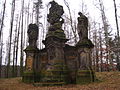 Sculpture group with the statues of St.  John and St.  Paul