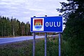 Oulu municipal border sign 20190801.jpg