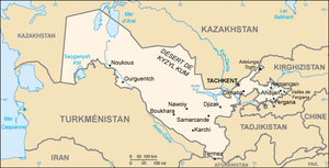 Description de l'image Ouzbekistan carte.png.