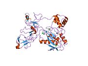 1l6j: Crystal structure of human matrix metalloproteinase MMP9 (gelatinase B).