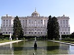 Kungliga slottet (Palacio Real). Det används idag främst som konstmuseum.
