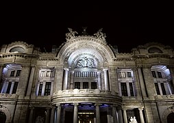 Ciudad De México Palacio De Bellas Artes: Historia, Arquitectura y distribución, Acontecimientos, estrenos y ceremonias