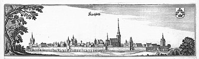 Matthäus Merian: Topographia Palatinatus Rheni et Vicinarum Regionum, Frankfurt 1645