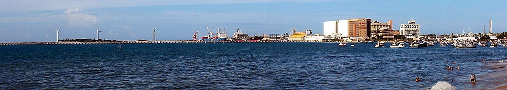 Panorama portu w Fortalezie