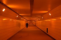 Pedestrian section of the Maastunnel Pedestrian section of the Maastunnel2.jpg