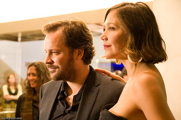 Sarsgaard and Maggie Gyllenhaal at the New York premiere of An Education in October 2009