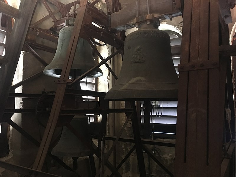 File:Pfarrkirche Enzersfeld im Weinviertel Glocken 2017.jpg