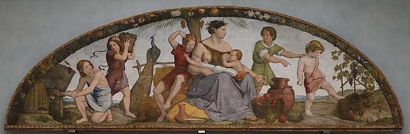 Philipp Veit - Seven years of plenty - Fresco from Casa Bartholdy in Rome 8960.jpg