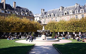 La fontaine nord-ouest