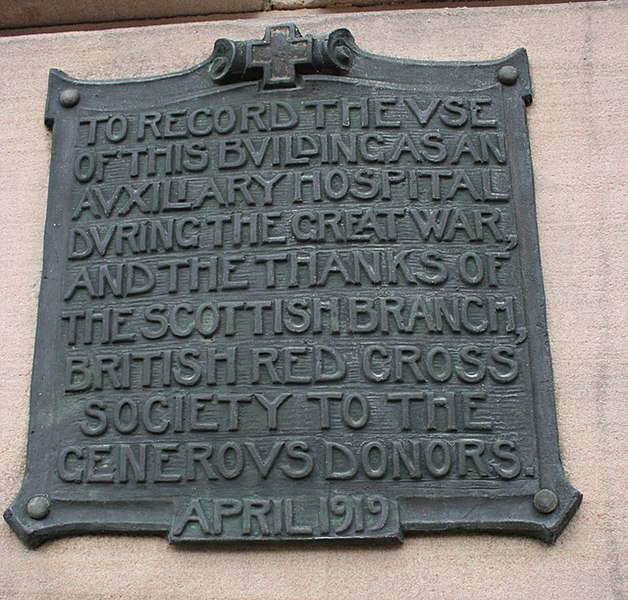 File:Plaque on Forres Town Hall (geograph 3536989).jpg