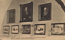 Poštovní muzeum v Karolinu 1928, expozice obrazů