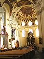 Interiér baziliky svaté Markéty