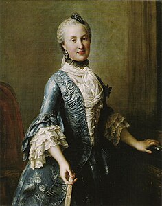 Prinzessin Elisabeth von Sachsen Pietro Antonio Conte Rotari.jpg tarafından