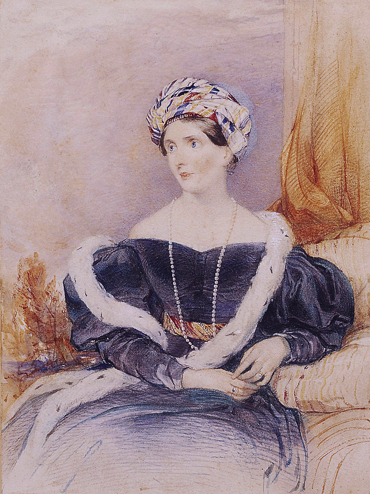 Priscilla (Wellesley-Pole), Countess of Westmorland, by John Rogers Herbert (1810-1890).jpg