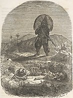 At the foot of the hill, Robinson Crusoe (1840)