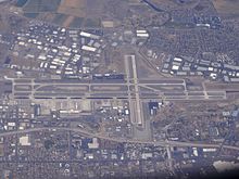 Aéroport vu du ciel