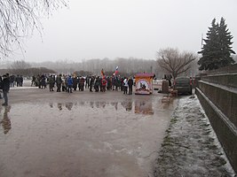 Rally against cession of St Isaac Cathedral to The Russian Orthodox Church (St. Petersburg, 2017-01-28) 24.jpg