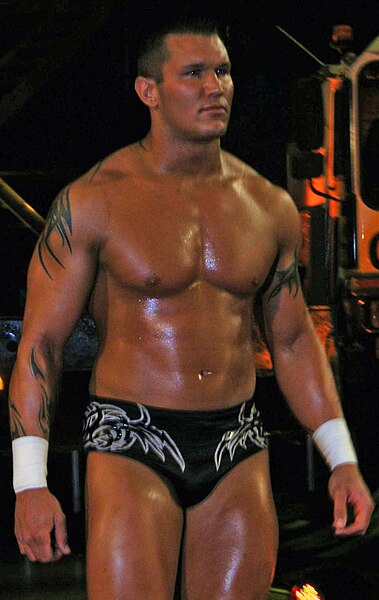Randy Orton, who faced Rob Van Dam in a Stretcher match