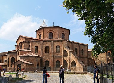 Basílica de São Vital, Ravena, Itália.