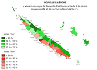 Resultats par communes référendum Nouvelle Calédonie 2018.png